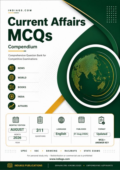 August 2026 Current Affairs PDF
