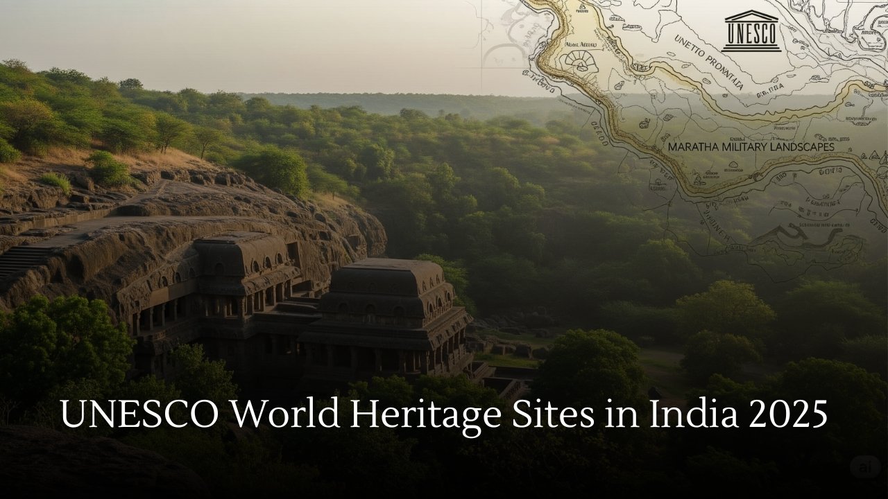UNESCO World Heritage Sites in India 2025: Including the New Maratha Military Landscapes