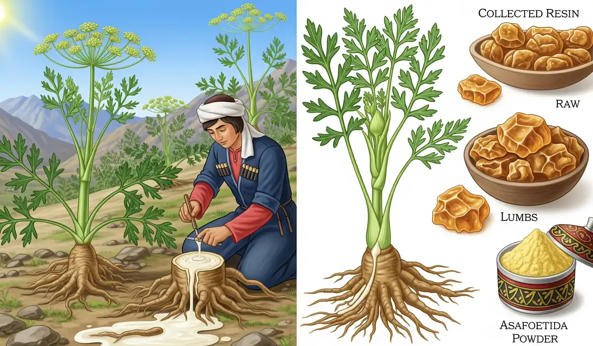 Asafoetida (Heeng) Cultivation in India