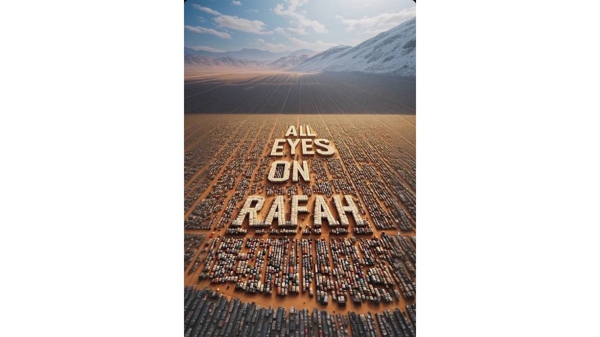 What do you mean by All Eyes on Rafah