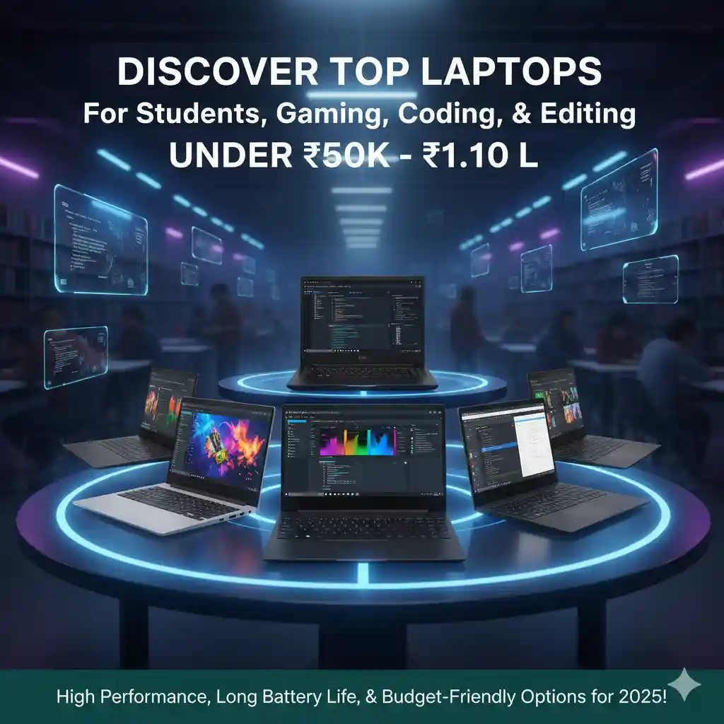 Best Laptops for college students in 2025: Top Picks for Students, Gaming, Coding, Video Editing