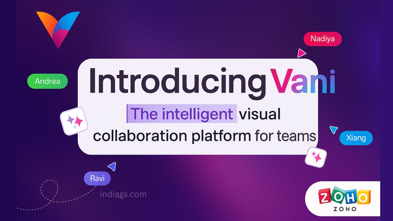Vani by Zoho – Made in India Visual Collaboration Platform