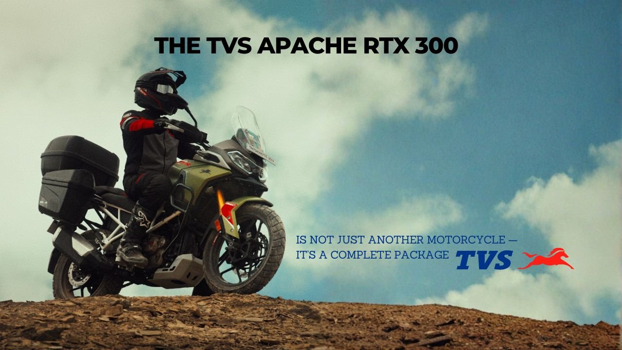 TVS Apache RTX 300: Price, Specs, Mileage & Features (2025)