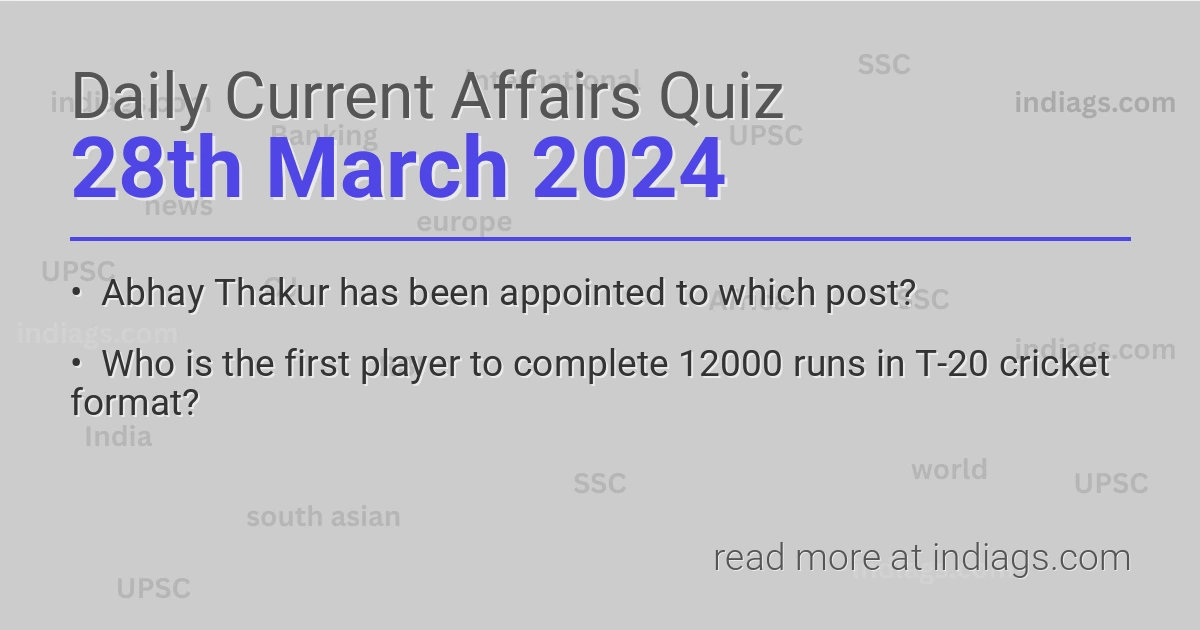 Daily Quiz