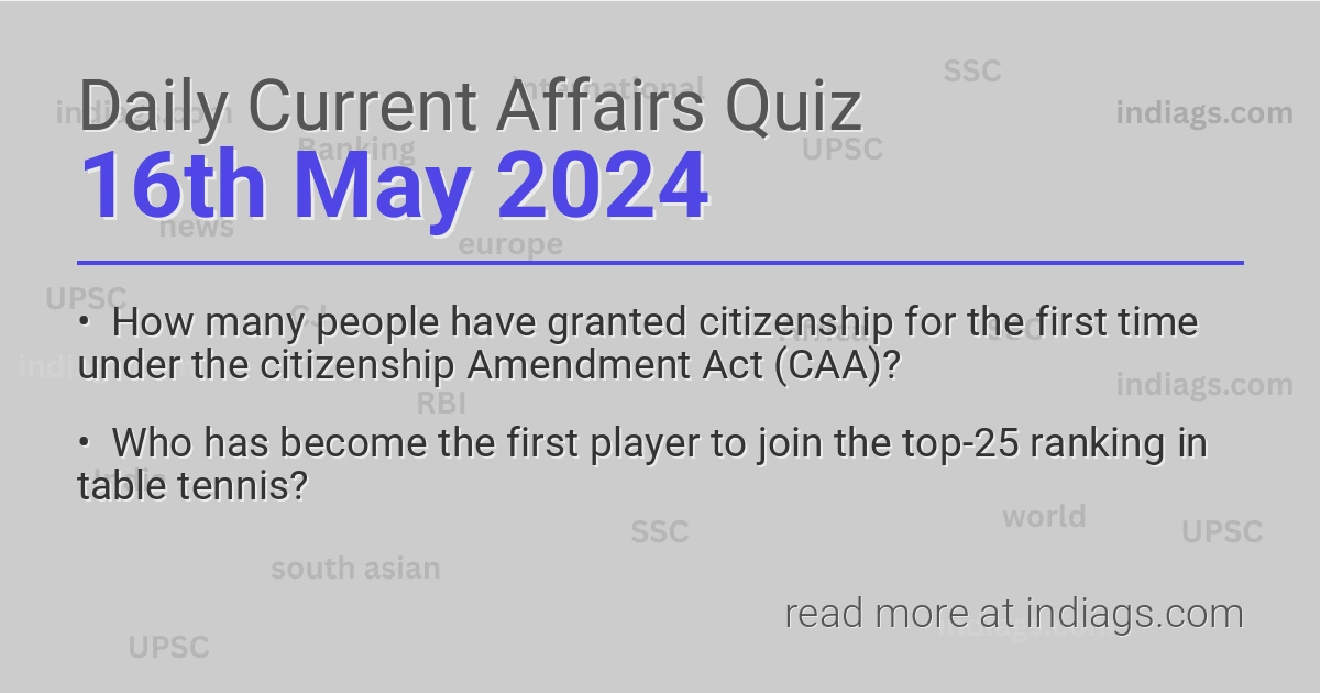Daily Quiz
