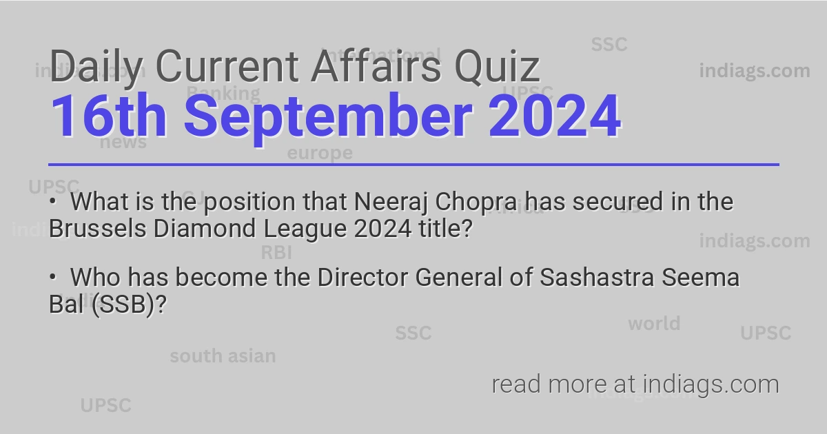Daily Quiz