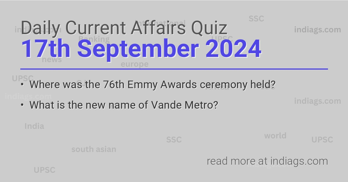 Daily Quiz