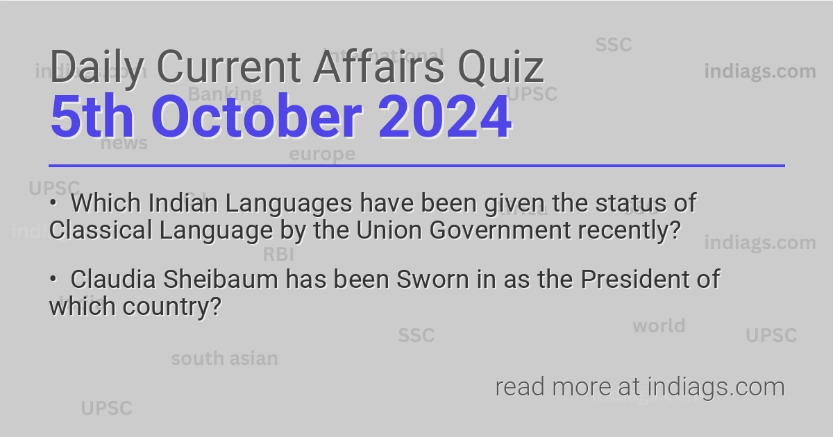 Daily Quiz
