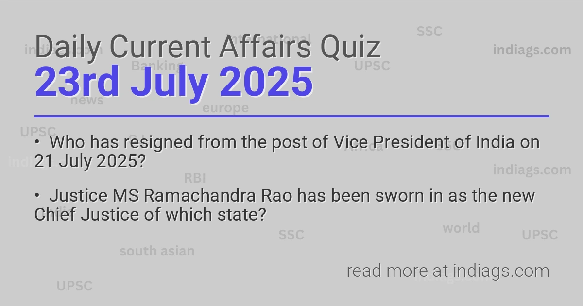 Daily Quiz