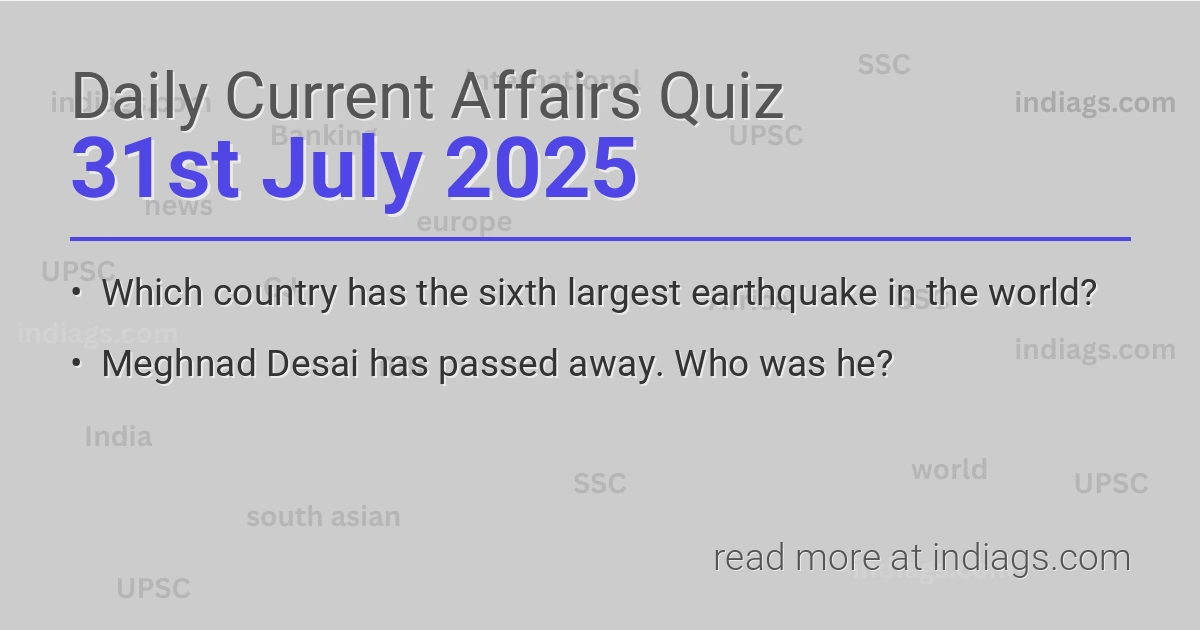 Daily Quiz