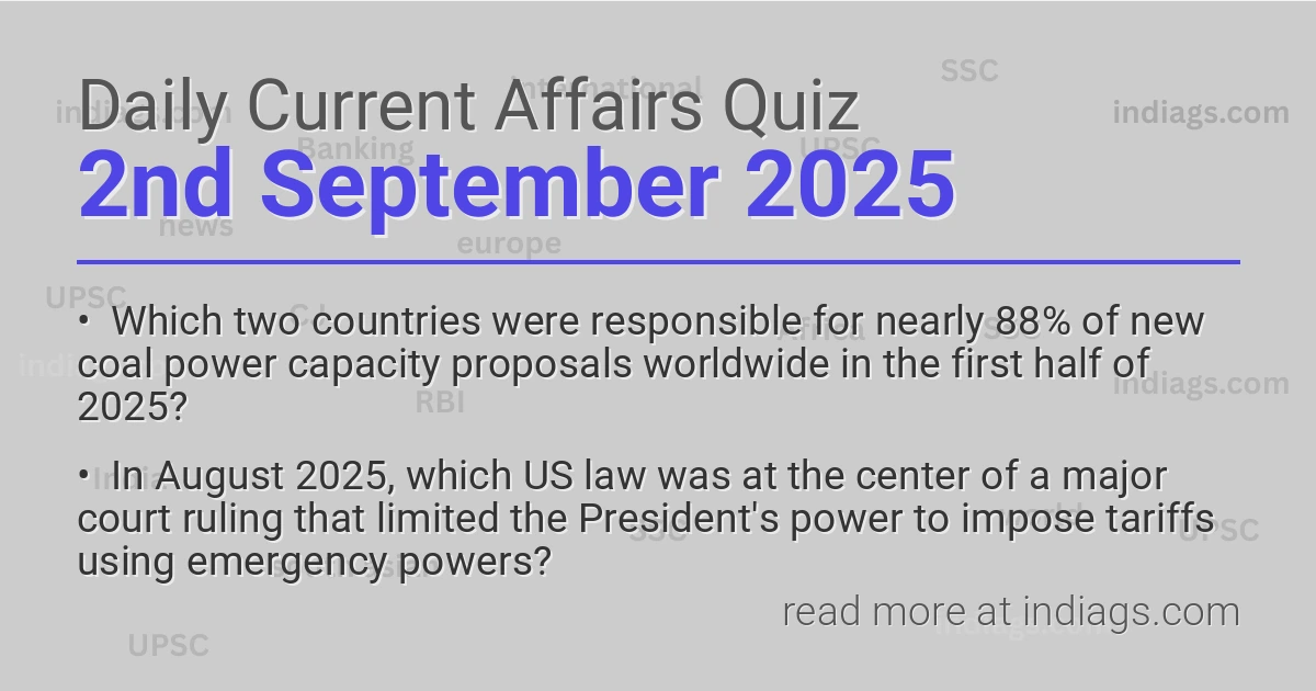 Daily Quiz