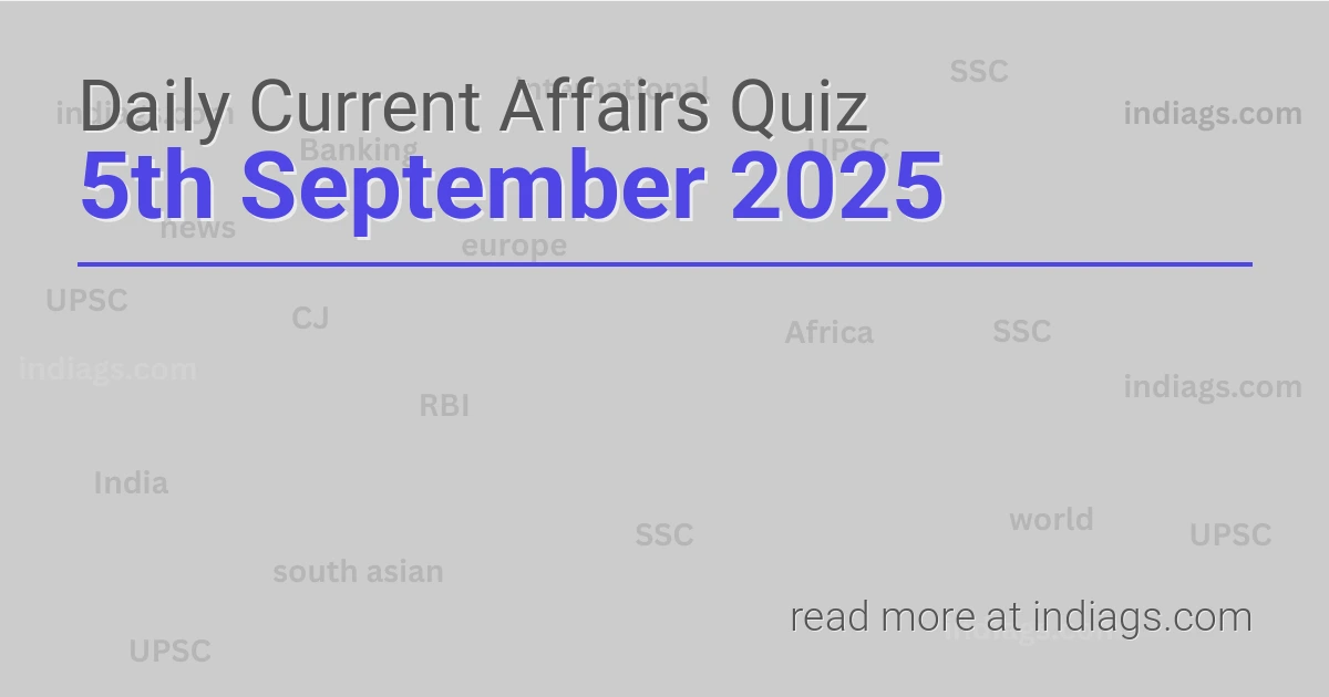 Daily Quiz