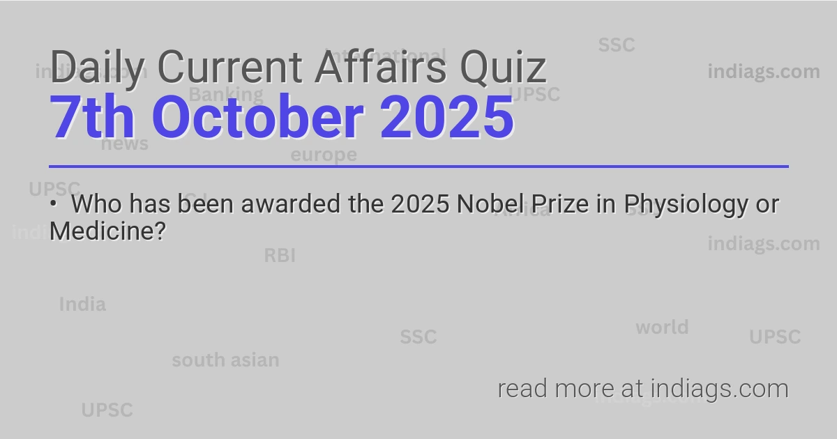 Daily Quiz