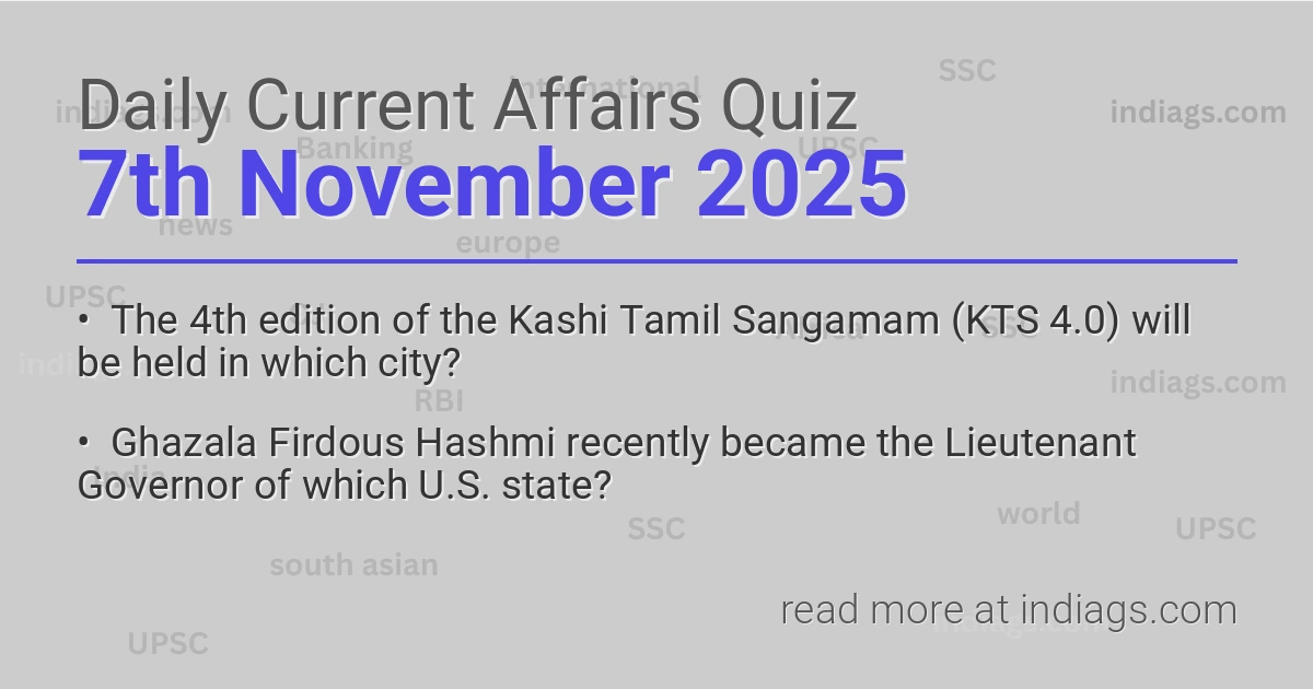 Daily Quiz