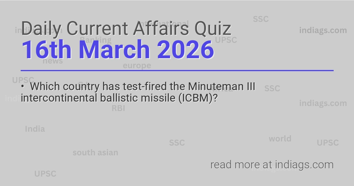 Daily Quiz