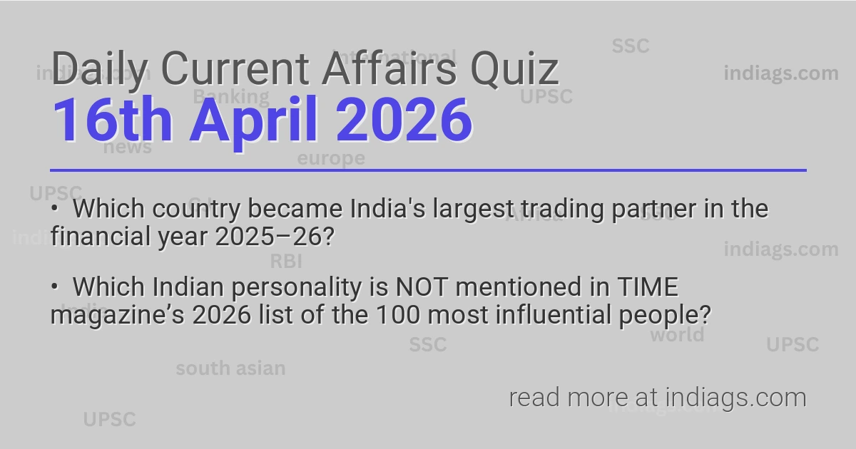 Daily Quiz