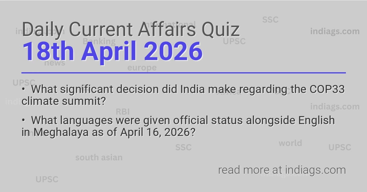 Daily Quiz