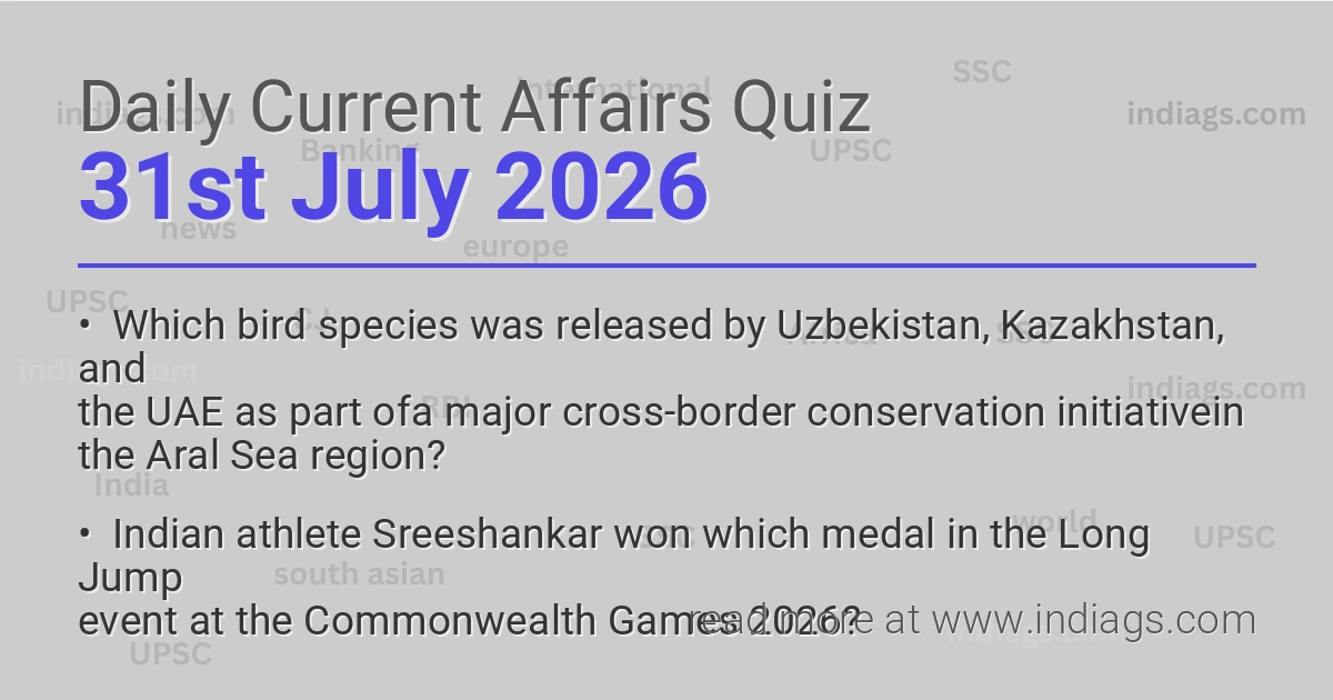 Daily Quiz