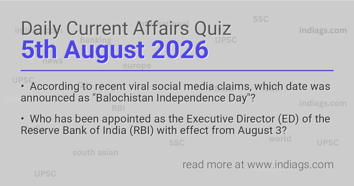 Daily Quiz