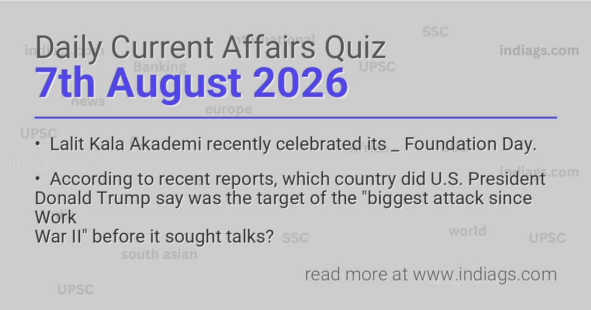 Daily Quiz