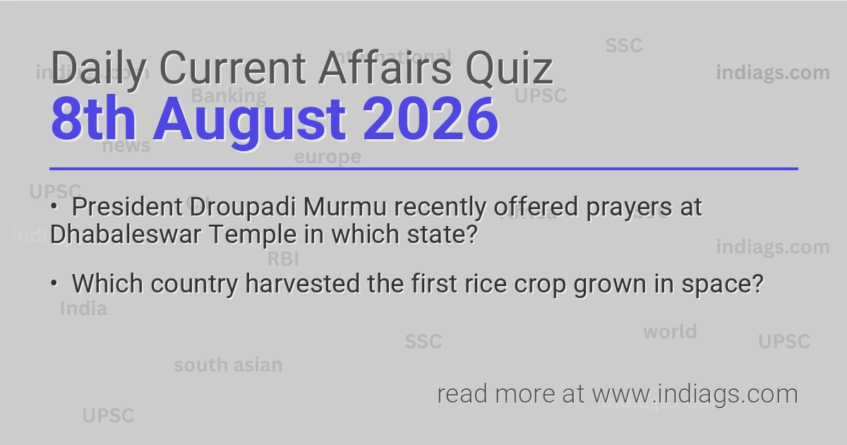 Daily Quiz