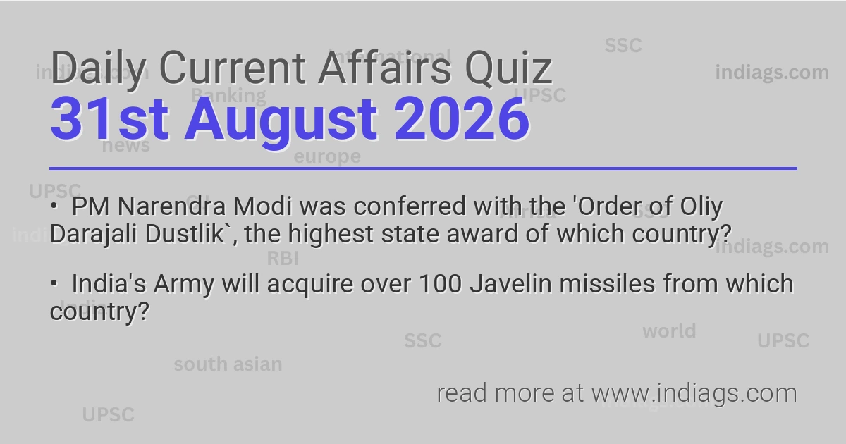 Daily Quiz