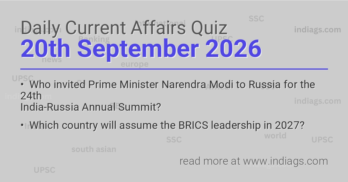 Daily Quiz