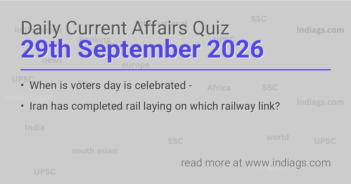 Daily Quiz