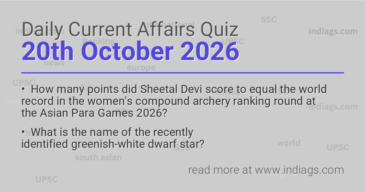 Daily Quiz