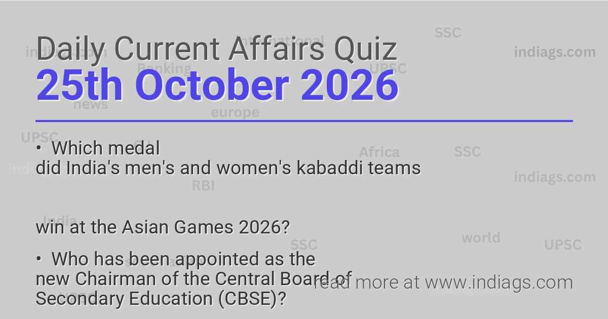 Daily Quiz