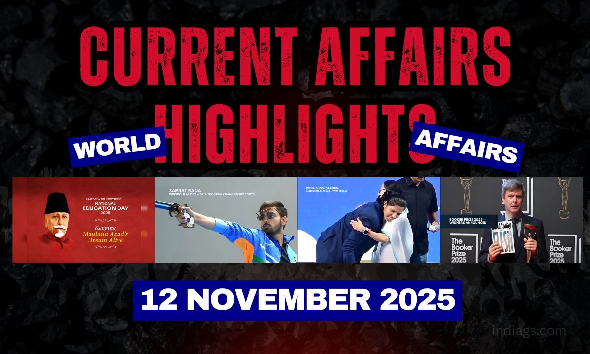12 November 2025 current affairs