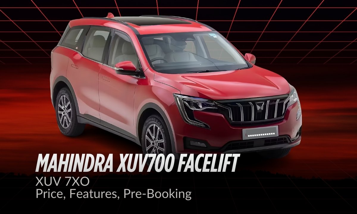 Mahindra XUV700 facelift XUV 7XO testing on Indian roads